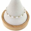 1581 Bransoletka złota 17+3 stal chirurgiczna 316L Viki Lady 