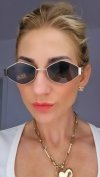 ok93 Damskie okulary przeciwsłoneczne muchy ozdobne UV400