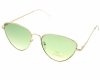 2738 Damskie okulary przeciwsłoneczne muchy ozdobne UV400
