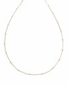 2729 Złoty łańcuszek 35cm 1,2mm pozłacany 18k Xuping 