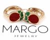 эксклюзивные серьги с позолотой swarovski