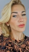 позолоченные серьги с эксклюзивным фианитом