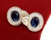 эксклюзивные серьги с позолотой swarovski