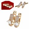 эксклюзивные серьги с позолотой swarovski