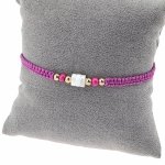 GOLDENES ARMBAND MIT EDELSTAHL