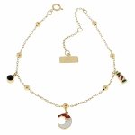 ARMBAND GOLD CELEBRITY EDELSTAHL