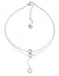 ARMBAND, SILBER CELEBRITY EDELSTAHL