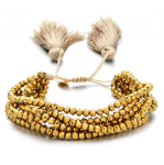GOLDENES ARMBAND MIT EDELSTAHL