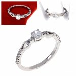 Goldring 18,60 mm. vergoldete Verlobung Xuping