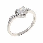 gold ring 19,60mm. gold-plated engagement xuping