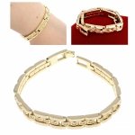 gold bracelet for a gold-plated leg
