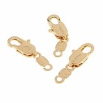 GOLD PLATED CARABINER 12MM FOR BRACELET OR CHAIN