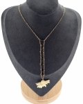 GOLD CHAIN NECKLACE celebrity STAINLESS STEEL