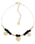 BRACELET GOLD CELEBRITY STAINLESS STEEL