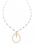 GOLD CHAIN NECKLACE celebrity STAINLESS STEEL