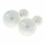EARRINGS GOLD LONG ZIRCONIA WEDDING WEDDING