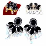 gold plated earrings with exclusive cubic zirconia