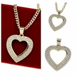 gold pendant 18k shiny xuping