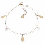 BRACELET GOLD CELEBRITY STAINLESS STEEL