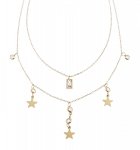GOLD CHAIN NECKLACE celebrity STAINLESS STEEL