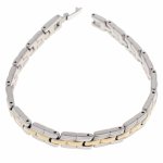 BRACELET GOLD CELEBRITY STAINLESS STEEL