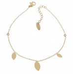 BRACELET GOLD CELEBRITY STAINLESS STEEL