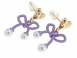 Earrings summer neon hanging