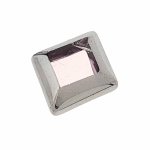 1819e Srebrna zawieszka kryształek koralik