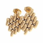 4710 Złote kolczyki pozłacane 18k Xuping wtyczki 