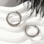 позолоченные серьги с эксклюзивным фианитом