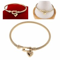 BRACELET GOLD CELEBRITY NEREZOVÁ OCEL 