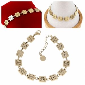 BRACELET GOLD CELEBRITY NEREZOVÁ OCEL