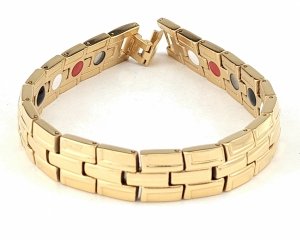 BRACELET GOLD CELEBRITY NEREZOVÁ OCEL