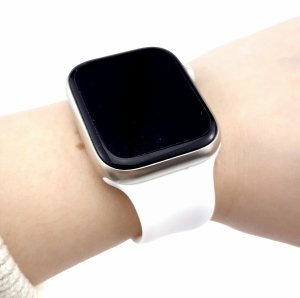 Chytré hodinky Ultimate T500 Hlwatch PRO LSSD hodinky pohodlné silikonový řemínek bílý