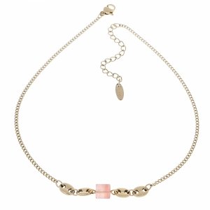 BRACELET GOLD CELEBRITY NEREZOVÁ OCEL 