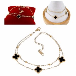 BRACELET GOLD CELEBRITY NEREZOVÁ OCEL
