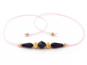 BRACELET GOLD CELEBRITY NEREZOVÁ OCEL