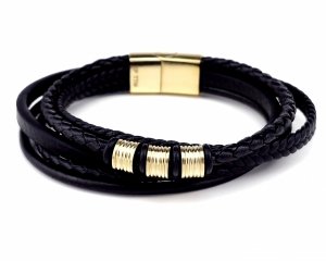 BRACELET GOLD CELEBRITY NEREZOVÁ OCEL