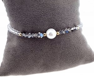 BRACELET GOLD CELEBRITY NEREZOVÁ OCEL