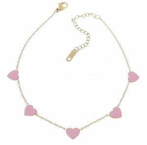 BRACELET GOLD CELEBRITY NEREZOVÁ OCEL