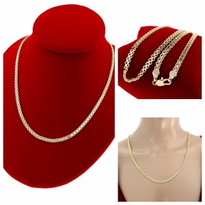 Zlatý řetízek Celebrity Pozlacený náhrdelník 14K XUPING