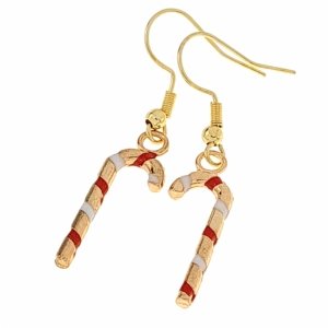 goldene Ohrringe aus Edelstahl