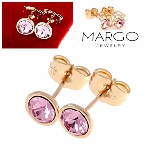 exklusive swarovski vergoldete ohrringe
