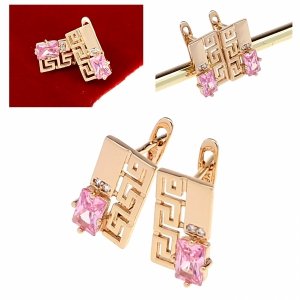 exklusive swarovski vergoldete ohrringe