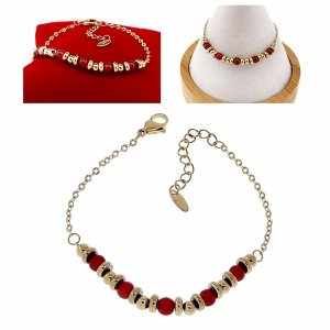 ARMBAND GOLD CELEBRITY EDELSTAHL