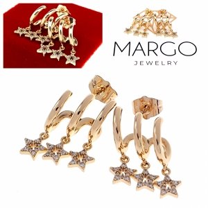 exklusive swarovski vergoldete ohrringe