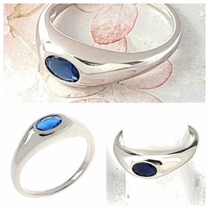 Goldring 18,60 mm. vergoldete Verlobung Xuping