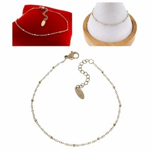 ARMBAND GOLD CELEBRITY EDELSTAHL