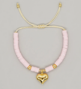 GOLDENES ARMBAND MIT EDELSTAHL