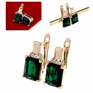 exklusive swarovski vergoldete ohrringe